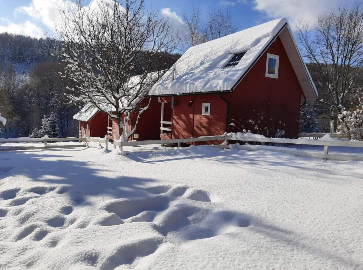 Domki Ze Hej Bieszczady Villa Ustrzyki Dolne Kültér fotó